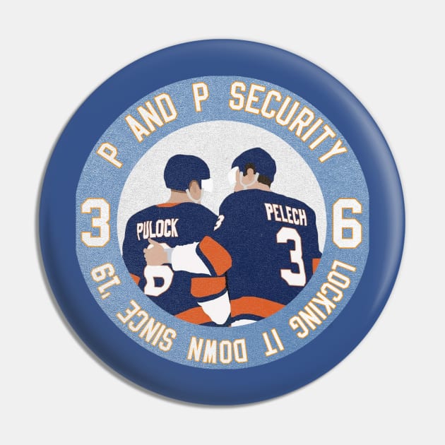 P and P Security Pin by bathtubjake