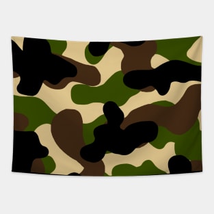 Camouflage, Camo, Camou, Military, Muster, Grafik T-Shirt Tapestry