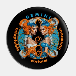 Design for Gemini with Funny Quotation_5 Pin