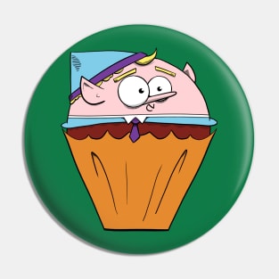 Elf Cupcake Pin