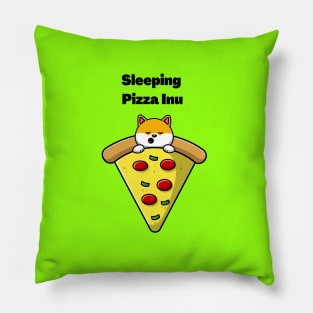 Sleeping Pizza Inu Pillow