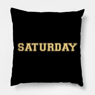 Luxurious Black and Gold Shirt of the Day -- Saturday Pillow