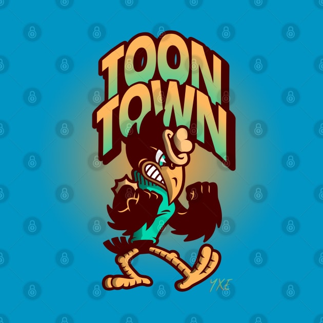 Toon Town Brawl Crow Showdown by Stooned in Stoon