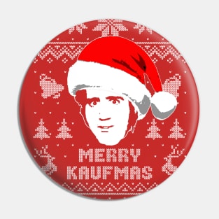 Andy Kaufman Merry Kaufmas Pin