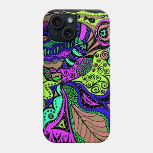 Groovy Doodle Acid Phone Case