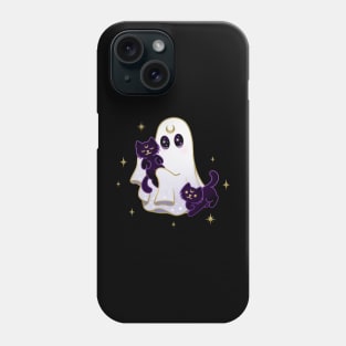 Cancer Cat Ghost Phone Case