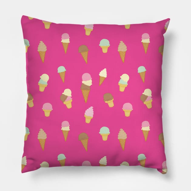 Ice Cream Pillow by Character Alley