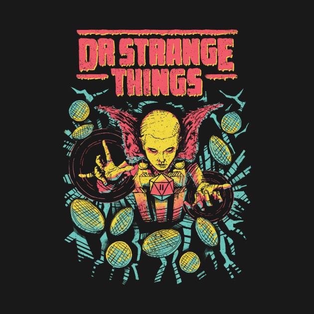 Dr. Strange Things - Dark by CuratedPop