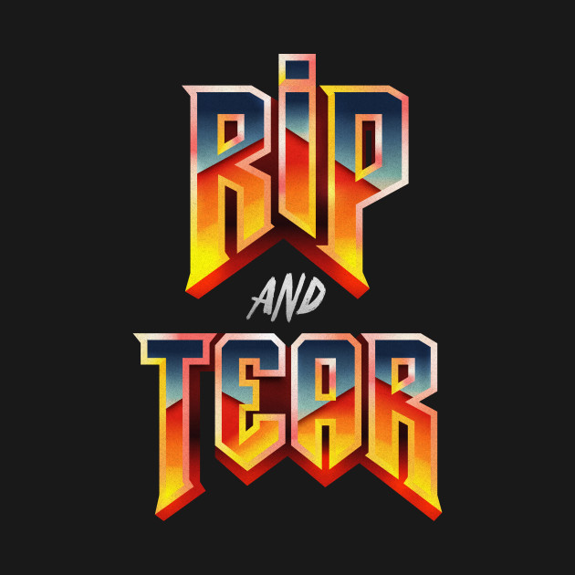 rip and tear t shirt
