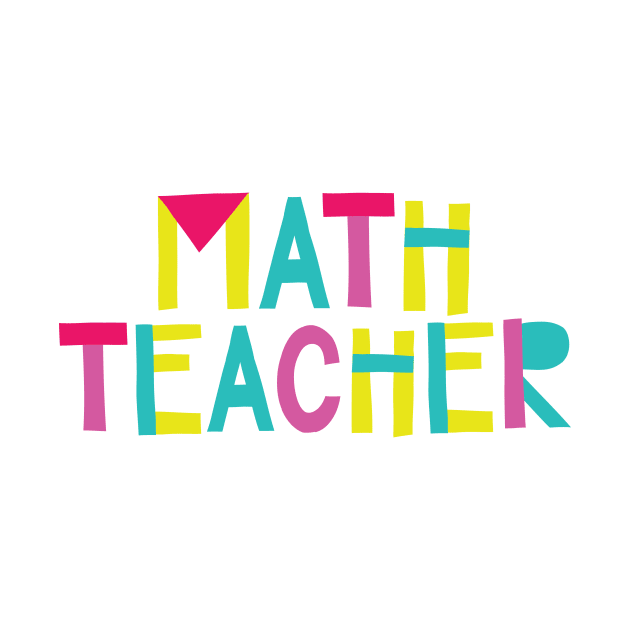 Math Teacher Gift Idea Cute Back to School by BetterManufaktur