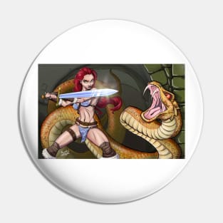 Red Sonja Pin