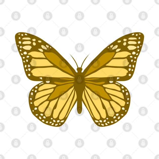 Butterfly (Gold) by inotyler