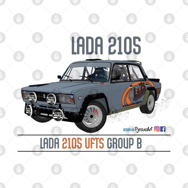 Lada 2105 VFTS Group B Front 11 by PjesusArt