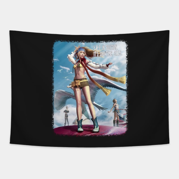 Final Fantasy X2 - Rikku Tapestry by Tenshi_no_Dogu