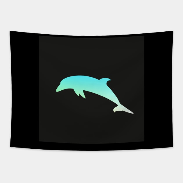 Dolphin Tapestry by mypointink