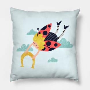 Ladybird Pillow