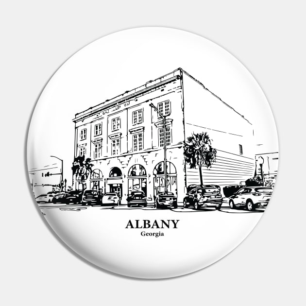 Albany - Georgia Pin by Lakeric