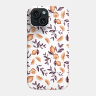 Lemon - Purple & Orange Phone Case