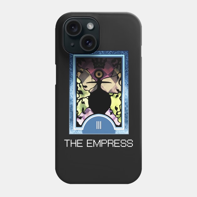 The Empress Arcana Tarot Card Phone Case by loveandlive