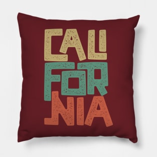 California word art Pillow