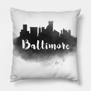 Baltimore watercolor Pillow