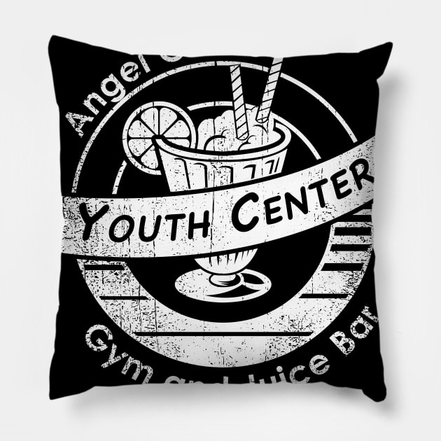 Youth Center Pillow by nickbeta