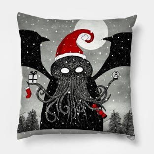 A Cthulhu Christmas Pillow