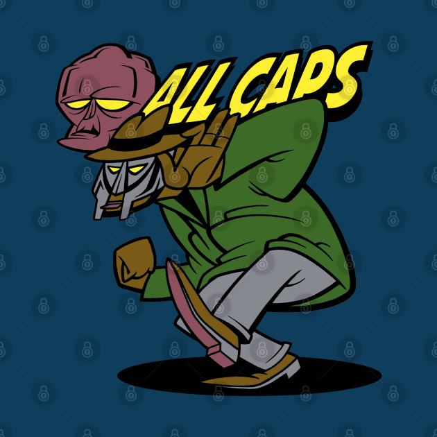 ALL CAPS - Hiphop - Phone Case