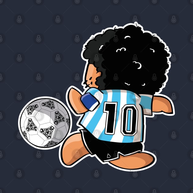 Diego Maradona Seleccion Argentina by llote