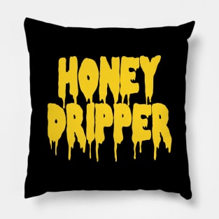 Honey Dripper Pillow