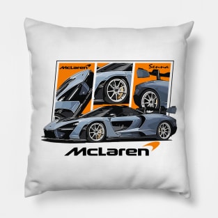 McLaren Senna Supercar Pillow