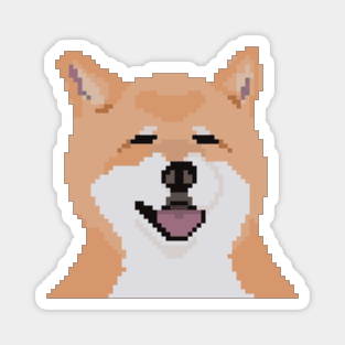 Shiba Inu - Pixel Magnet