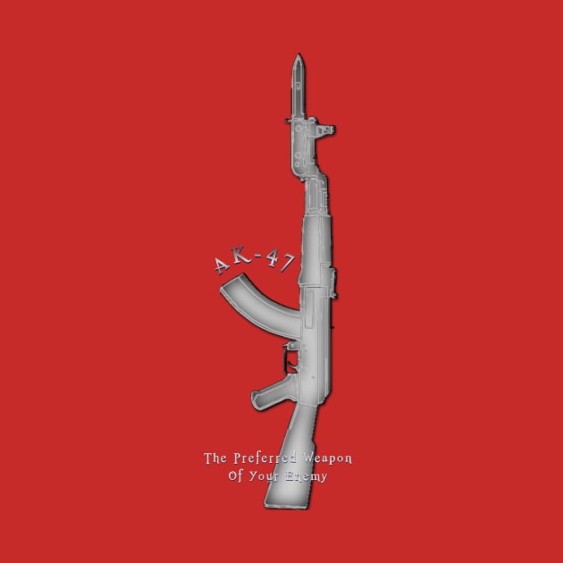 AK-47 Preferred Weapon Of Your Enemy by Fractalizer