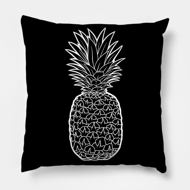 Pineapple fruit pineapple lover Pillow by Artardishop