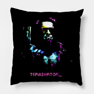 The Terminator 80's Pop Punk RMX Pillow