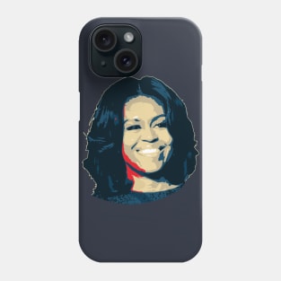 Michelle Obama Pop Art Phone Case