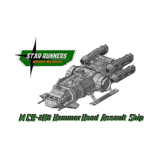 Hammerhead Assault Ship by Midnight Sky Games