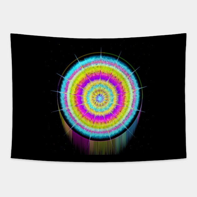 Universe Compass Tapestry by DecemberGypsy