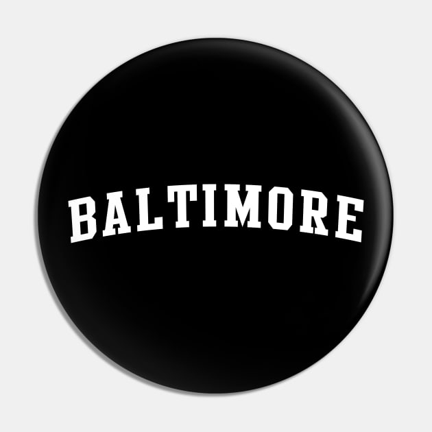 Baltimore Pin by Novel_Designs