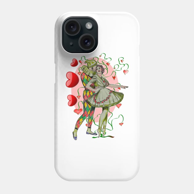 The Tree of Love on Valentine's Day Phone Case by Marccelus