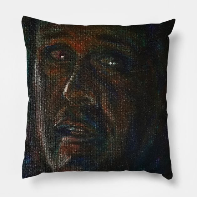 John Ryder Pillow by PopCubism