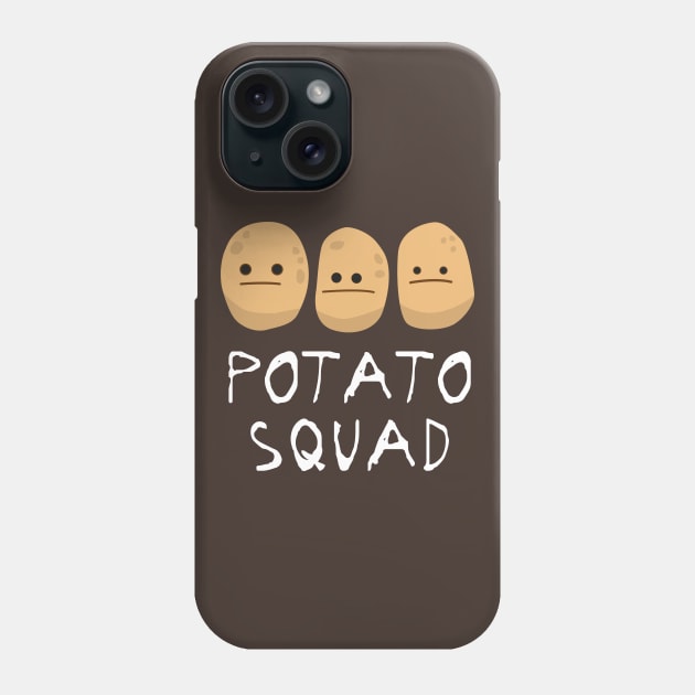 Potato Squad - Funny Potatoes Phone Case by propellerhead