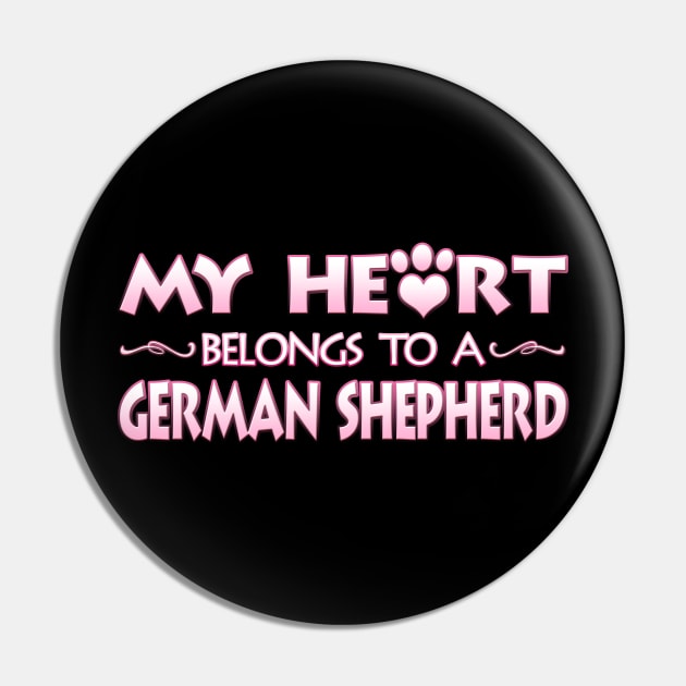 Valentine's Day Gift For German Shepherd Dog Lovers & Owners Pin by Just Another Shirt