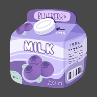 Blueberry milk cartons T-Shirt