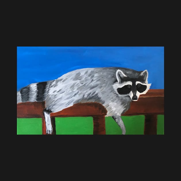 Just a Lazy Little Trash Panda by Snobunyluv