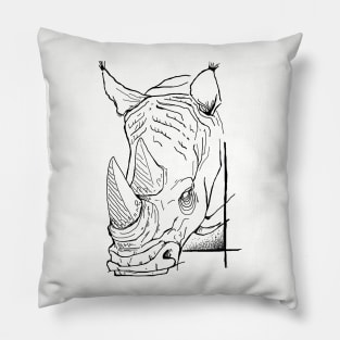 Rhino Pillow