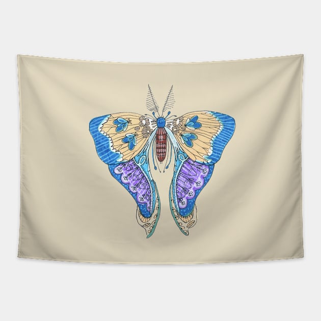 Butterfly Tapestry by DoodlesAndStuff