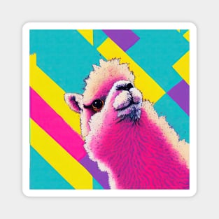 Spunky alpaca Magnet