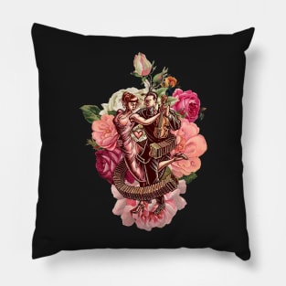 Tango and Roses! Pillow