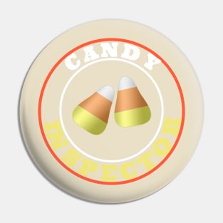 Candy Inspector Pin